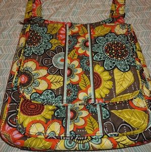 Vera Bradley mailman crossbody bag